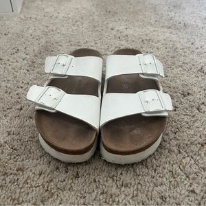 Platform Birkenstock Sandals